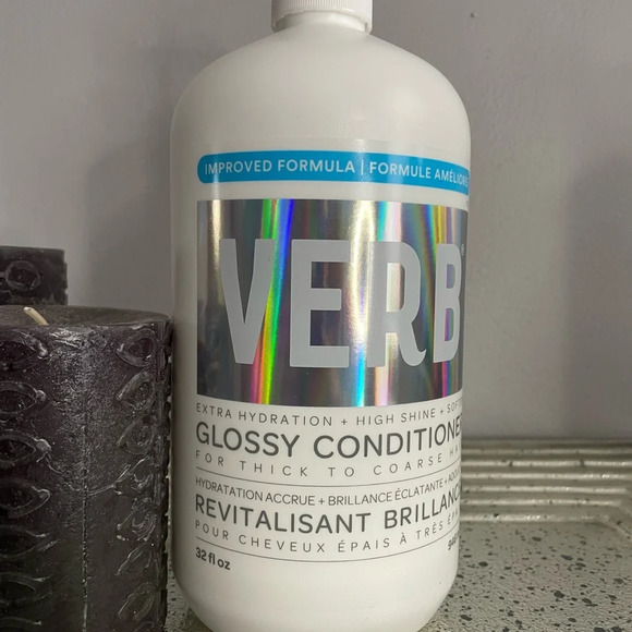 NEW- Verb Glossy Shampoo & Conditioner 32.oz set - Picture 3 of 12